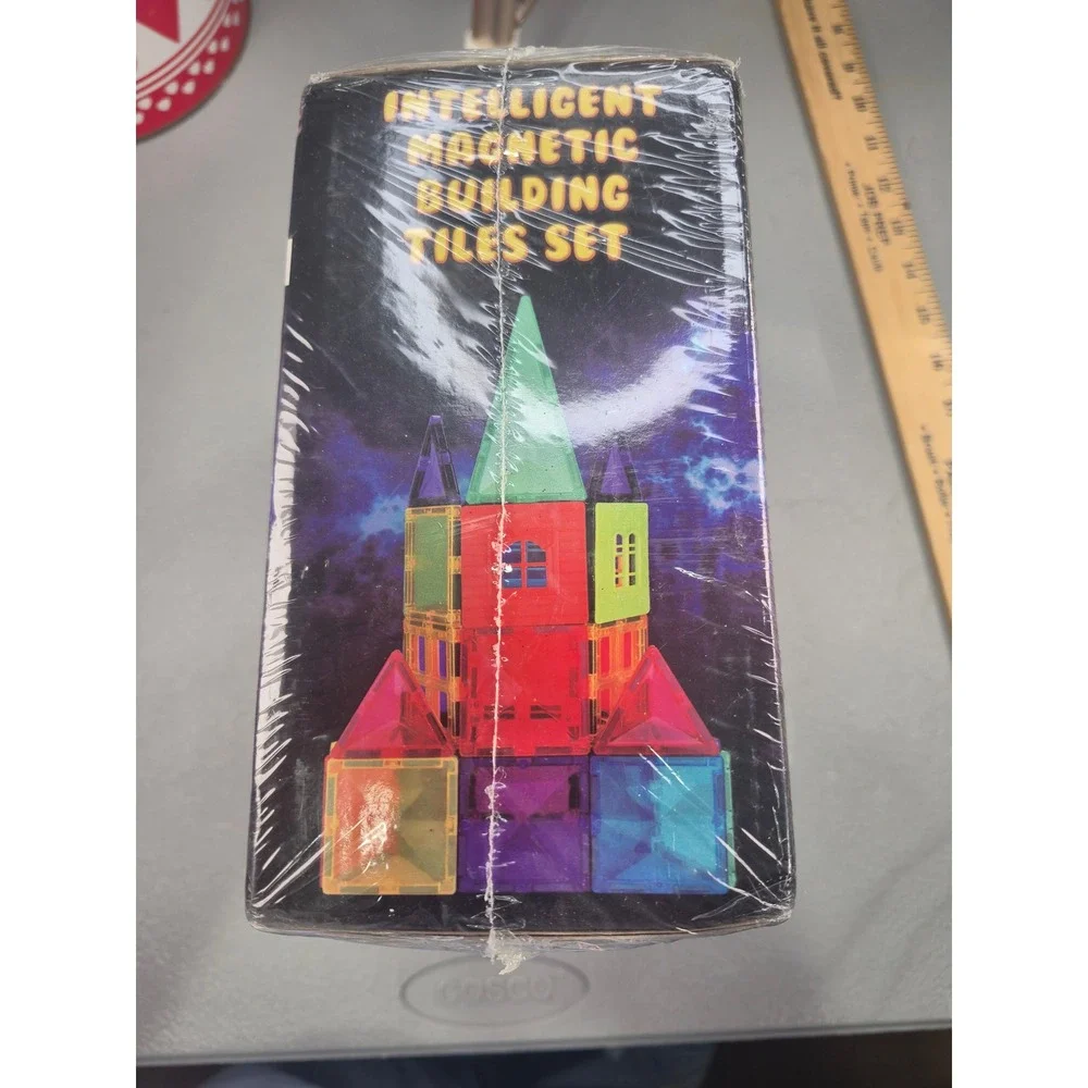 Desire Deluxe Intelligent Magnetic Building Tiles Set 56 Piece STEM Toy New